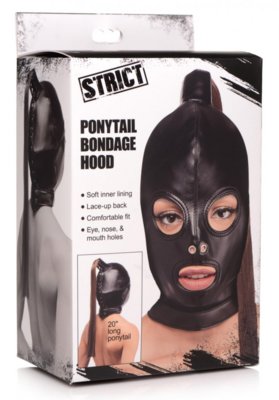 Ponytail Bondage Hood 