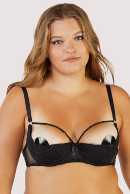 Fallon quarter cup bra 