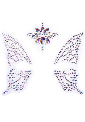 Fairy adhesive face jewels 