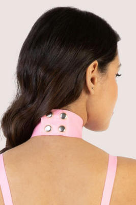 Imogen pink collar 