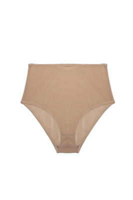 Champagne mesh classic brief 