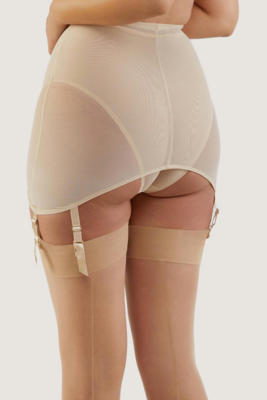 Champagne satin girdle 