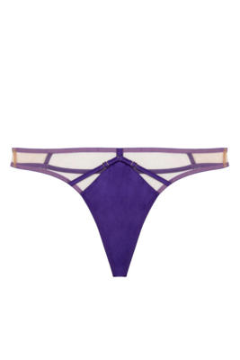 Ramona purple thong 