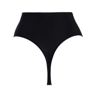 High Waist Jersey Thong 