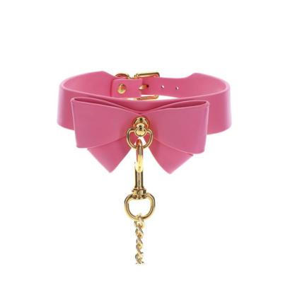 Collar and Leash Pink 