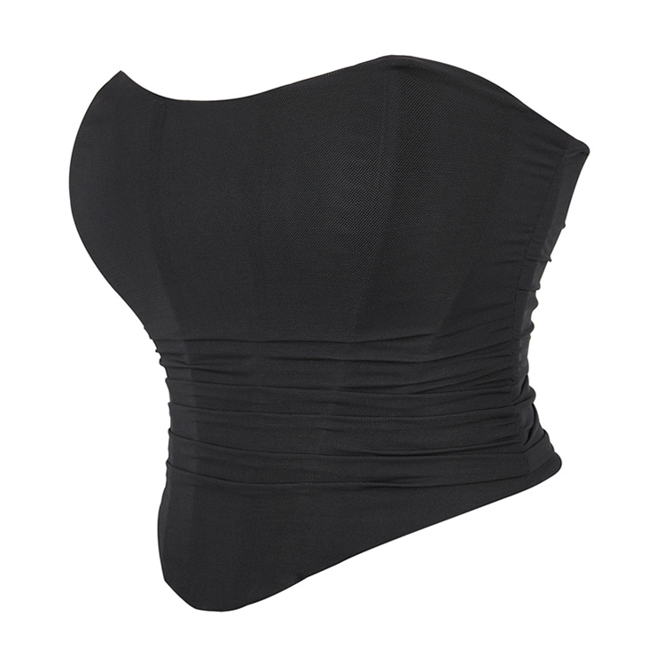 Mesh Bustier  Corset Bodyshaper Crop Top   