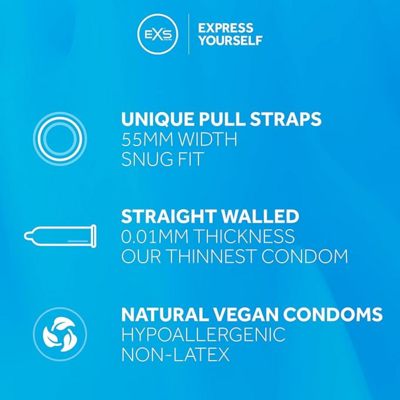 / Non-Latex Condoms - 6 Pieces