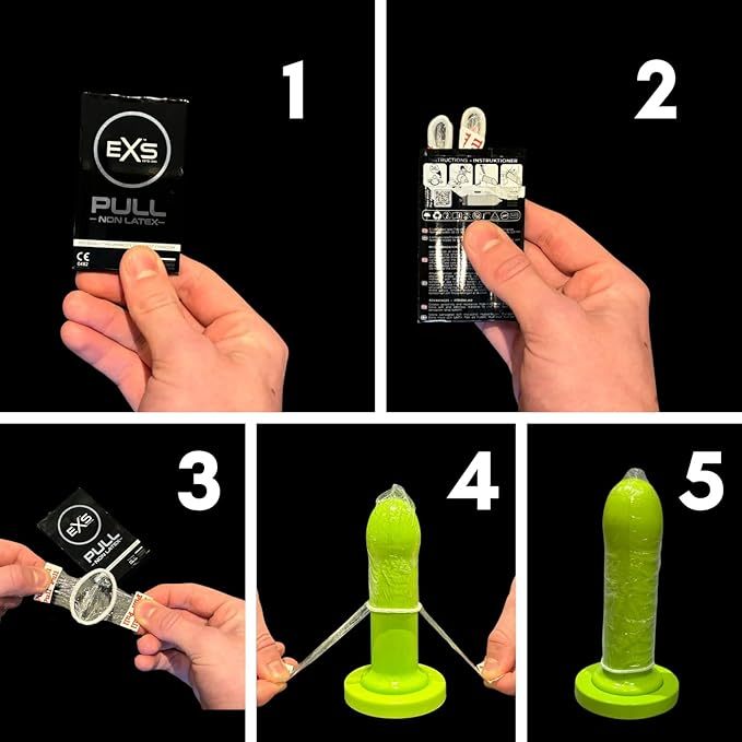 Non-Latex Condoms - 6 Pieces  