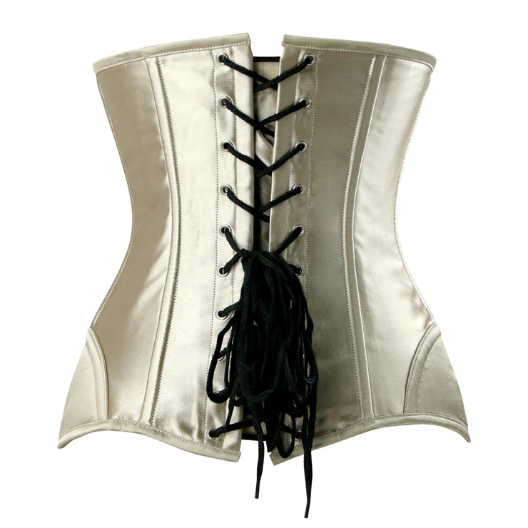 Steel Boning Corset  gold  