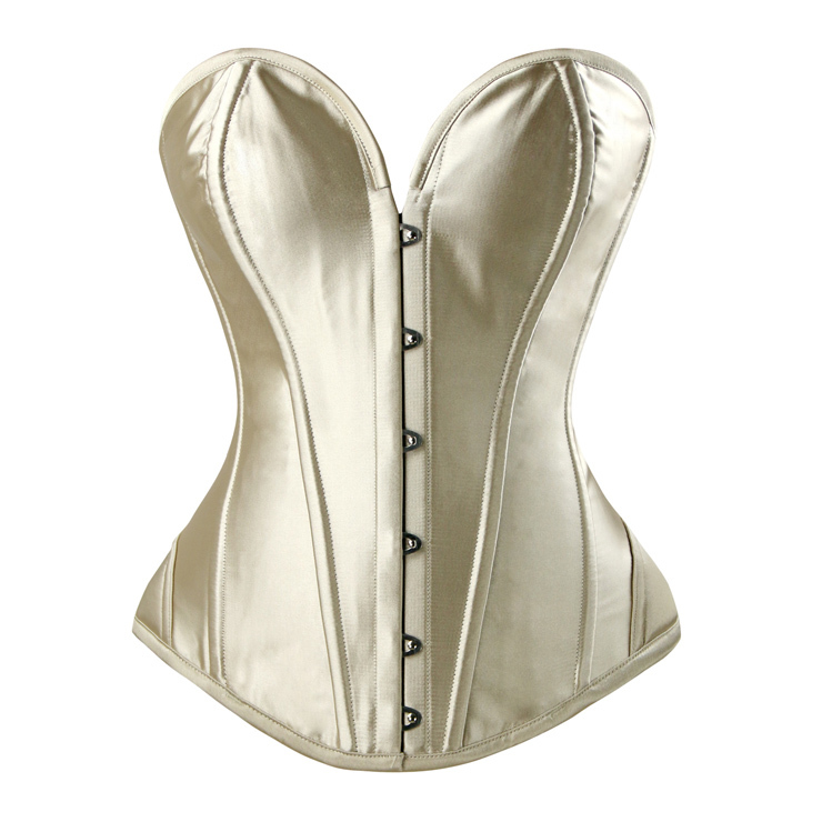 Steel Boning Corset  gold  