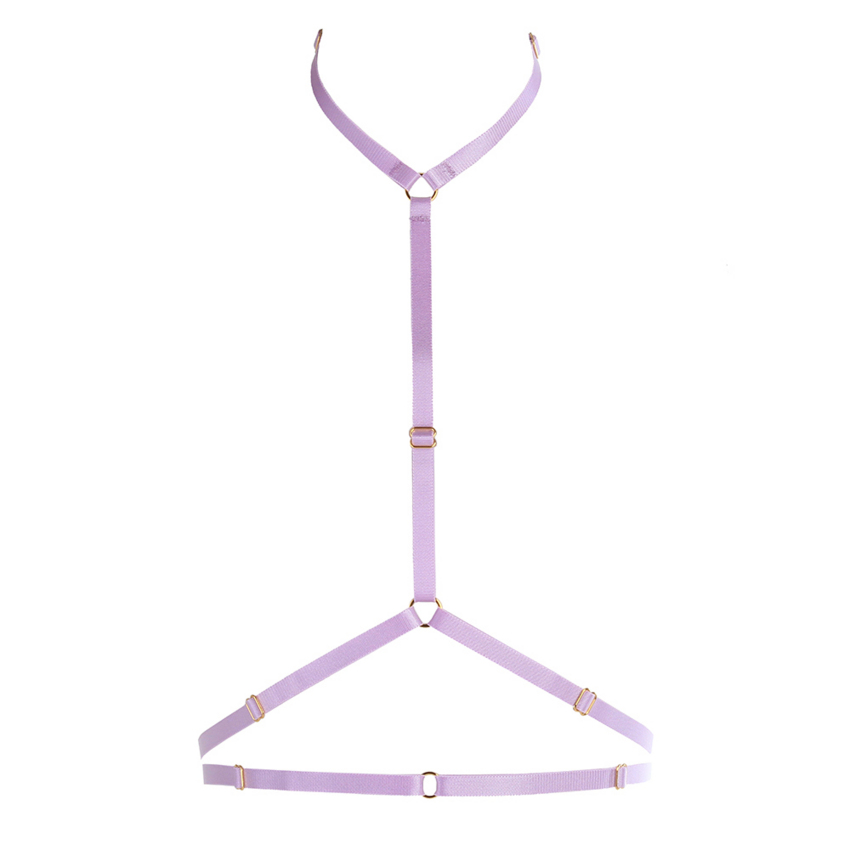 The Louise Harness in Lavender  