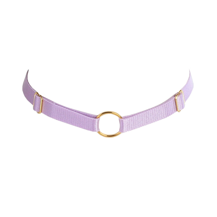 Base Choker Accessory in Lavender  