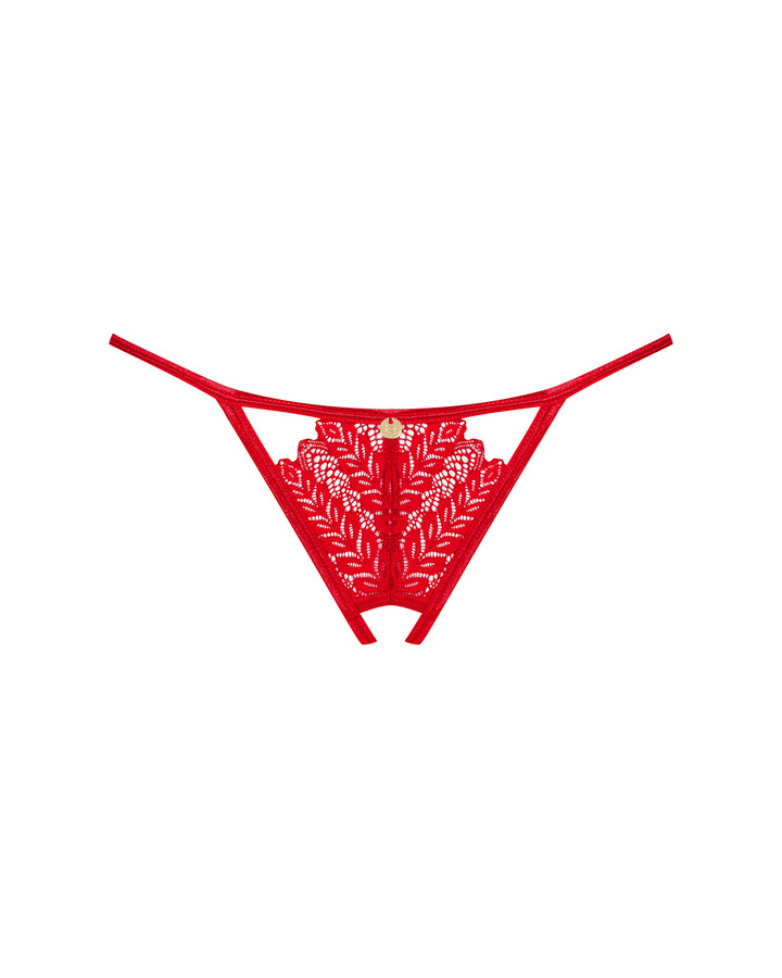 Ingridia crotchless thong  