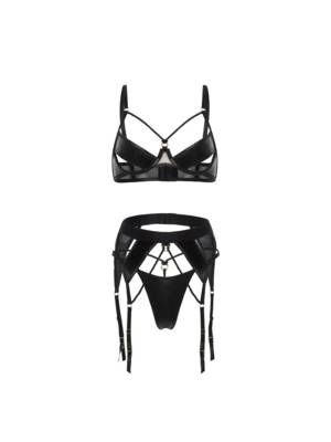 Fetish Say No More Bra Set 