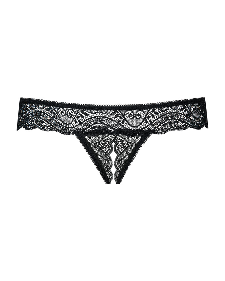 Miamor crothchless thong   