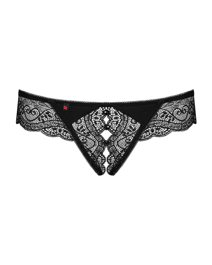 Miamor crothchless thong   